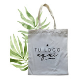 Bolsa Tela/tote Bag Personalizada Logo Diseño Imagen 45x40