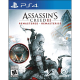 Jogo Ps4 Assassins Creed Iii Remastered Midia Fisica