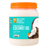 Betterbody Foods Aceite De Coco Orgnico Naturalmente Refinad