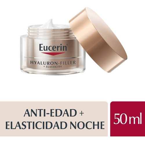 Eucerin Hyaluron Filler+elasticity Crema Noche Seca 50 Ml