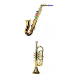 2 Piezas De Instrumentos De Trompeta De Juguete, Trompeta De