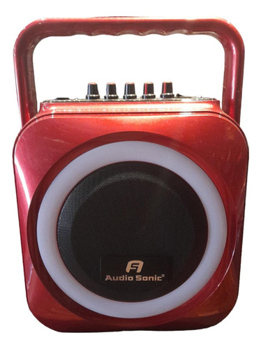 Parlante Portátil Potenciado Audiosonic 25w Usb Bluetooth