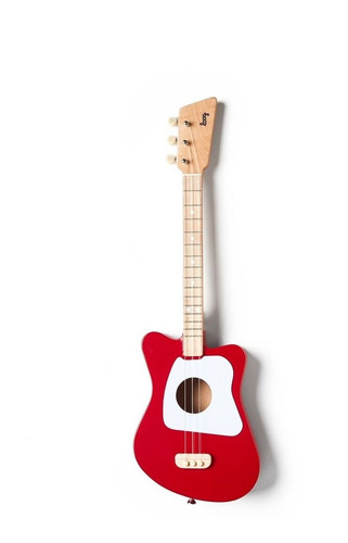 Loog Mini Guitarra Acústica Para Niños Y Principiantes (rojo