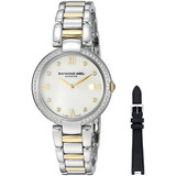 Shine Raymond Weil De Las Mujeres Reloj De Cuarzo Con Correa