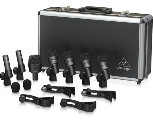 Behringer Bc1200 - Kit Profesional 7 Micrófonos Para Batería