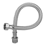 Flexible Para Agua Mallado 1/2 X 60 Cm De Aluminio