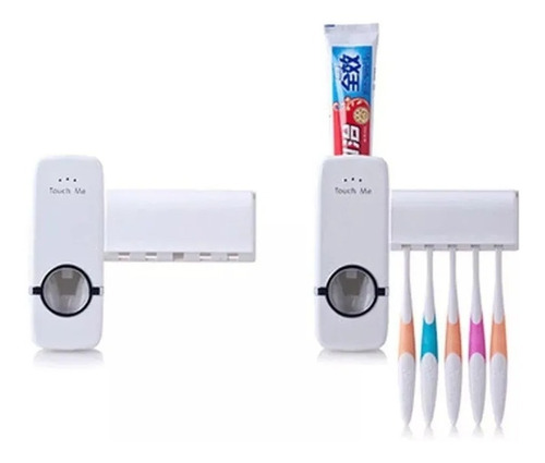 Pack 12 Dispensador Automático Pasta De Dientes Dental