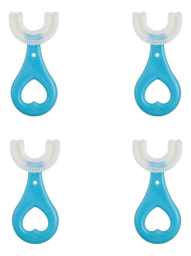 Cepillo De Dientes Suave For Niños Lazhu 360° Silicona En