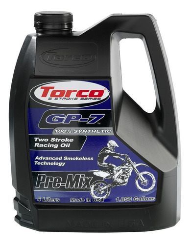 Aceite Torco Gp-7 2-tiempos Racing 1 Gal