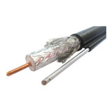 Bobina Cable Coaxial Rg6 Negro 305 Metros Con Portante Em