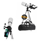 Telescopio Hokenn Refractor H40070 Astro Terrestre Azinutal