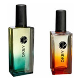 5 Perfumes Okey By  Fraiche  100 Ml Dama  O Caballero