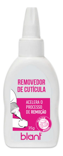 Creme Removedor De Cutículas Com Óleo De Amêndoas 35g Blant