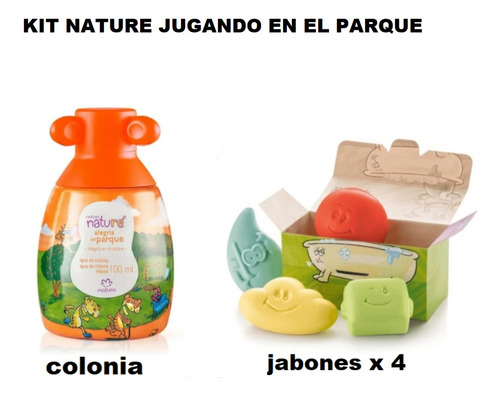 Kit Nature Jugando En El Parque 2 Productos Natura