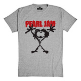 Remera Pearl Jam Logo Muñequito Algodon Talles Exoma