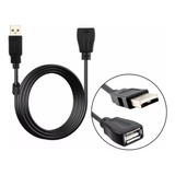 Cabo Extensor Usb 2.0 Macho X Fêmea 1,50m  Extensão 