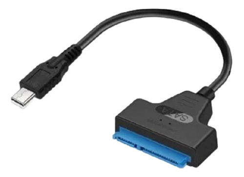 Cabo Conversor Hd/ssd Sata 2,5 P/pen Drive Via Usb Type C