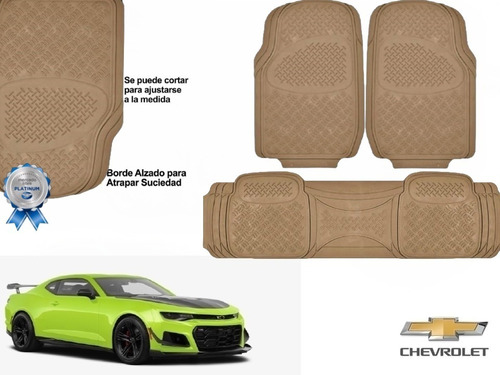 Tapetes Uso Rudo Beige Rd Chevrolet Camaro Zl1 2024