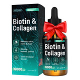 Suplemento Moonrin Biotina E Colágeno Líquido 15000mcg/10000