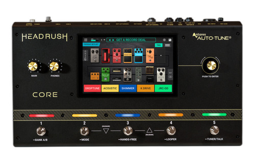 Pedalera Headrush Core Amp Cloning Autotune