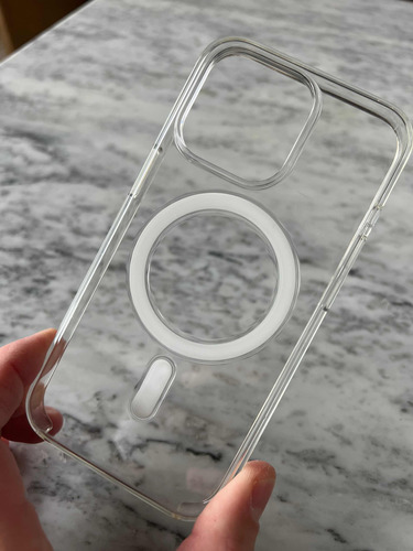 Funda Original Magsafe Apple iPhone 13 Pro Clear Rigida