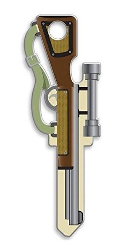 Lucky Key Shapes, Rifle, House Key Blank Sc1, 1 Key (b118s).