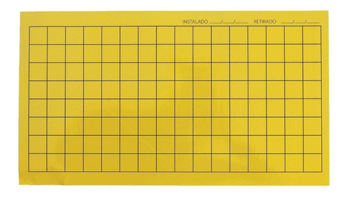 Placas Adhesivas Amarilla Doble Para Moscas Caja X 25 Un