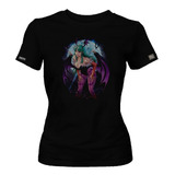 Camiseta Morrigan Aensland Vampira Videojuegos Mujer Dbo  