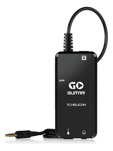 Interfaz Tc Helicon Go Guitar Usb Para Disp Móviles Playback