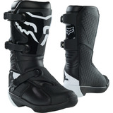 Bota Motocross Fox De Niño  Yth Comp - Negra