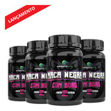 Kit 4 Unidades Maca Peruana Com Boro 120 Caps Infinitylife Sabor Sem Sabor