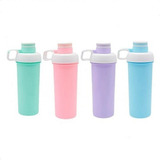 Shaker Batidor Pastel 600 Ml Tapa A Rosca Con Esfera