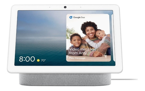 Google Nest Hub Max Con Asistente Virtual Google Assistant, Pantalla Integrada De 10  Color Charcoal 110v/220v