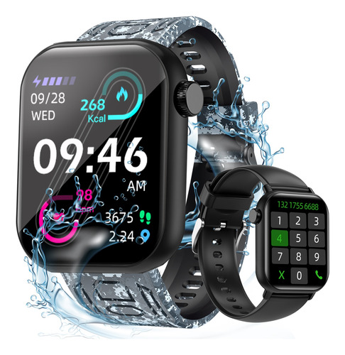 Smartwatch Reloj Inteligente Bluetooth Deportivo Ip67 Hombre