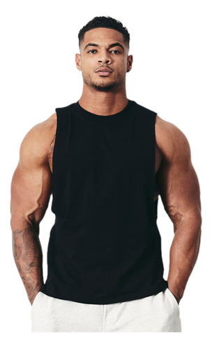 Playera Deportiva Musculosa Tank Top Seco Rápido Gym Hombre