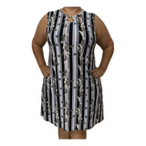 Kit De 2 Vestidos Regata Plus Size Exg Revenda Barato