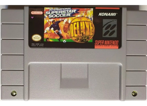 International Superstar Soccer Deluxe Snes Fisico Nuevo