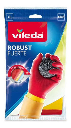 Vileda Guante Protection Fuertes Talla M 1 Par