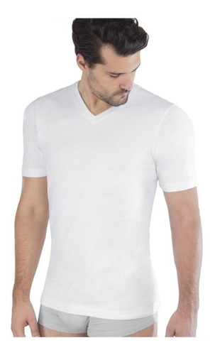 Playera Para Hombre Cuello V Perry Ellis Original 5 Pzas