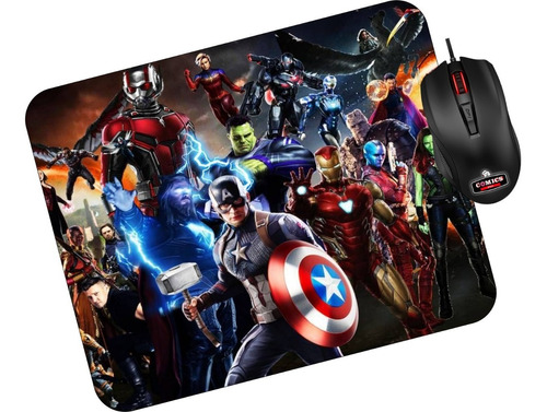 Pads Mouse Avengers Tapete Mouse