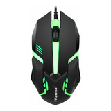 Mouse De Juego Alámbrico Usb Gaming Con Luz Ivarma