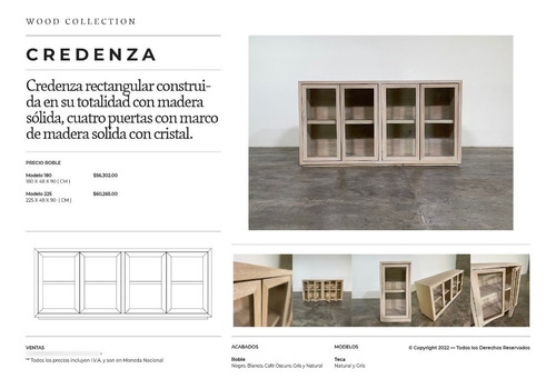 Credenza Rustica