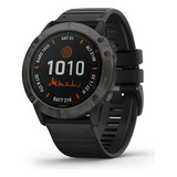 Relógio Gps Multiesportivo Solar Garmin Fenix 6x Pro