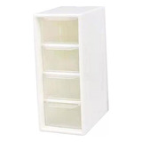 2 Cajas Organizadoras Pequeñas Blancas Con 4 Cajones [u]