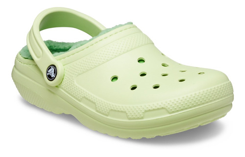 Zueco Crocs Classic Lined Unisex Celery