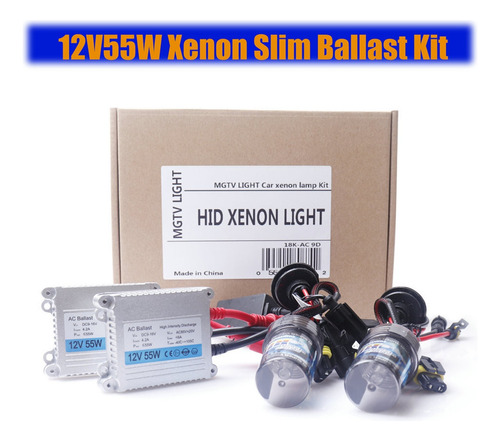 Kit De Hid Xenon Xenon Hid Faro De H4 Bi Xenon H1 H3 H7 H11