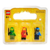 Lego 3 Pack Mini Figuras Armables Intercambiables Accesorios Versión Del Personaje Ninjas