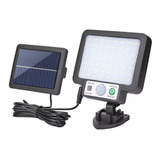 Lámpara Led Solar Sensor De Movimiento 180lm