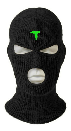 Gorro Pasamontañas Lana Ski Mask Uzi Green