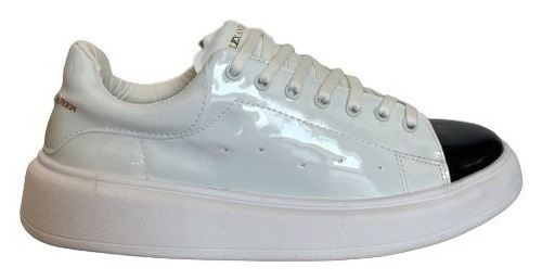 Zapatillas Alexander Mcqueen Blancas Charol Calzado Hombre